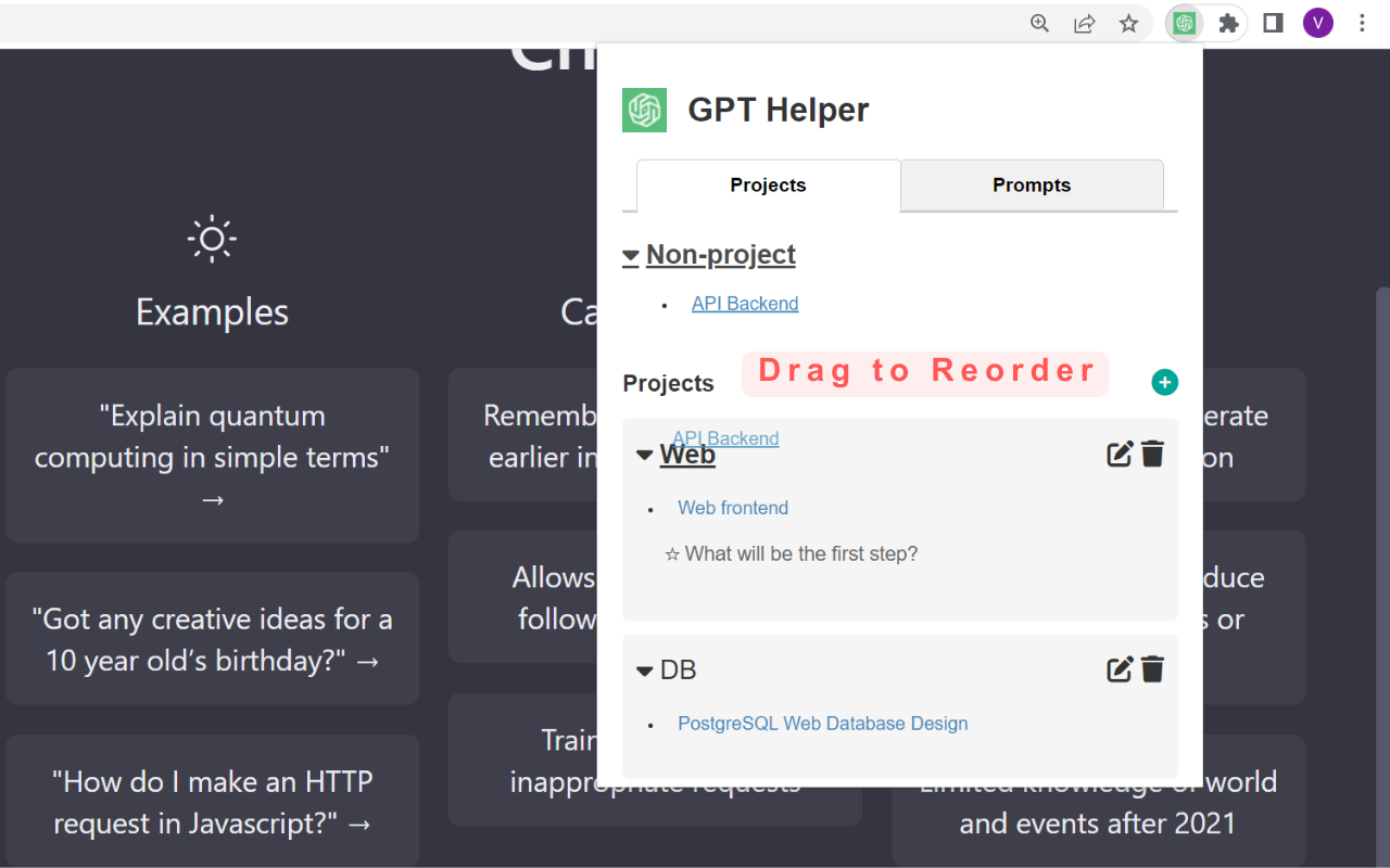 ChatGPT 助手 chrome谷歌浏览器插件_扩展第2张截图