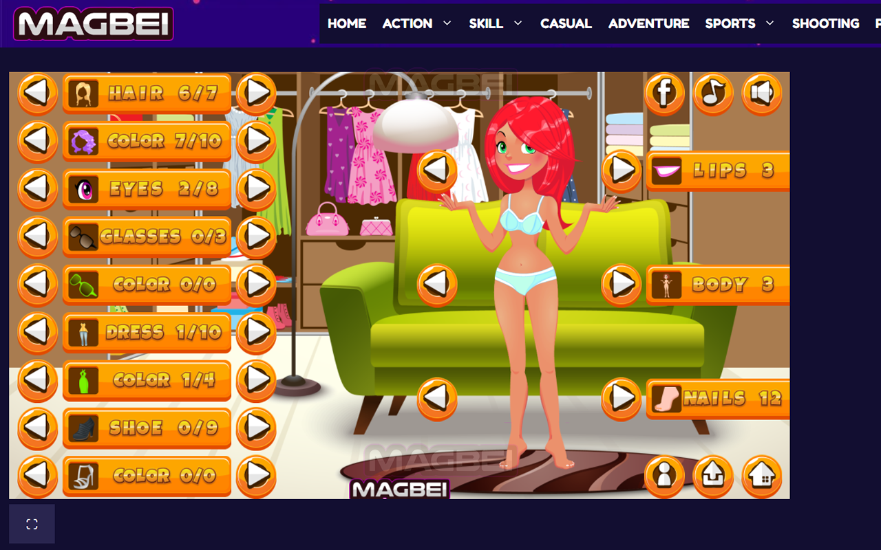 Girl Games Collection 👑: Favorite & Play [Launcher] chrome谷歌浏览器插件_扩展第3张截图