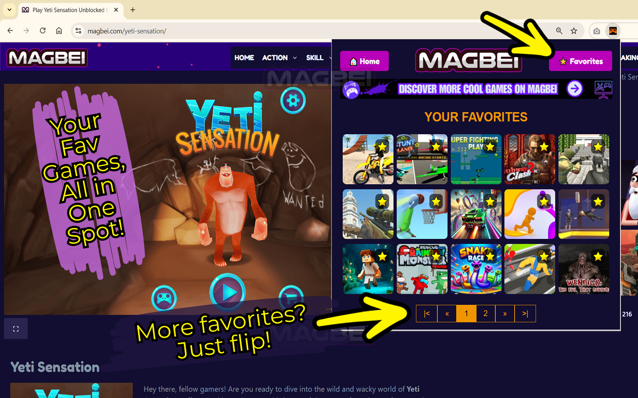 🔥🎮 Action Games Collection: Explore, Favorite & Play [Launcher] ⚔️🚀 chrome谷歌浏览器插件_扩展第3张截图