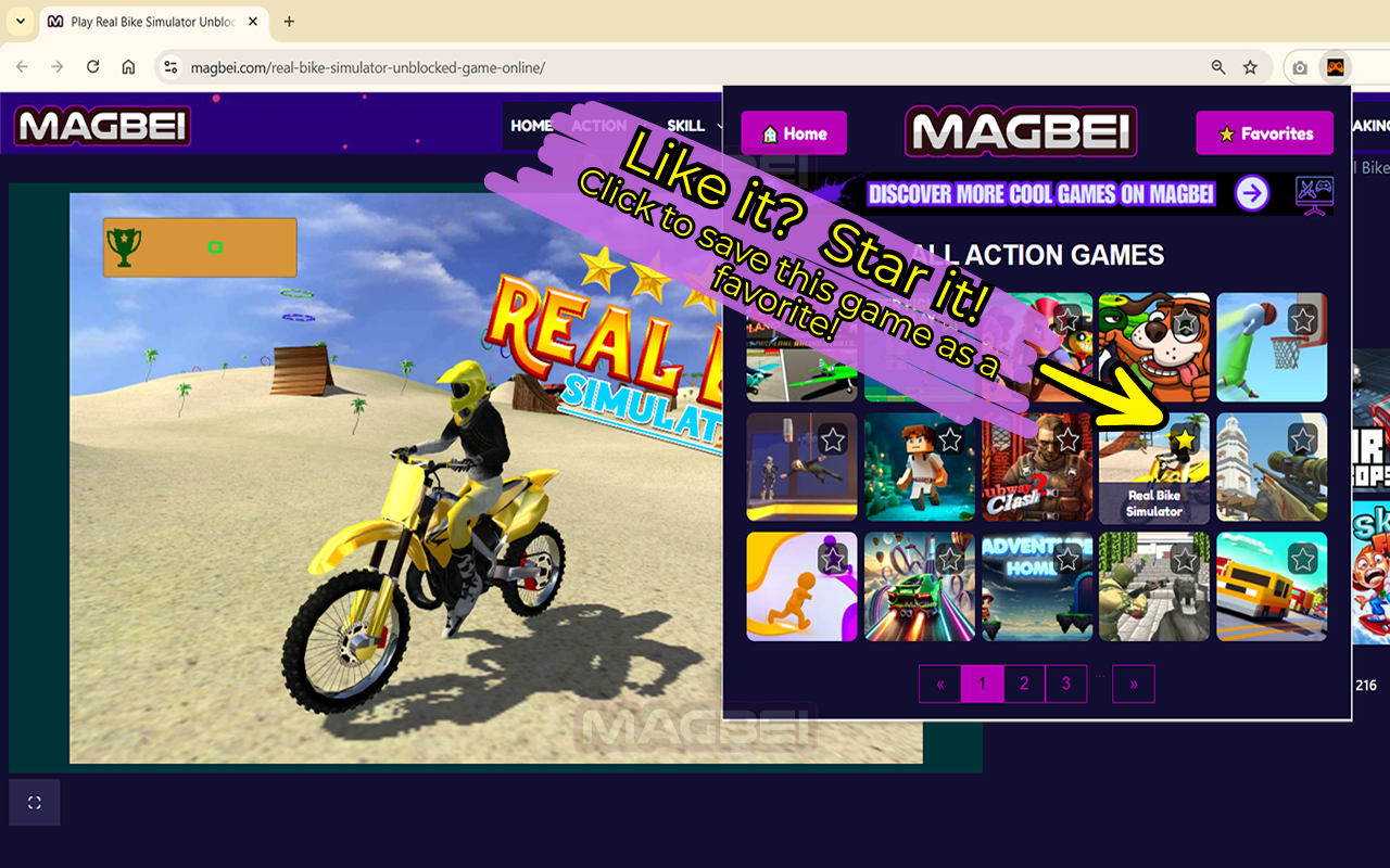 🔥🎮 Action Games Collection: Explore, Favorite & Play [Launcher] ⚔️🚀 chrome谷歌浏览器插件_扩展第4张截图