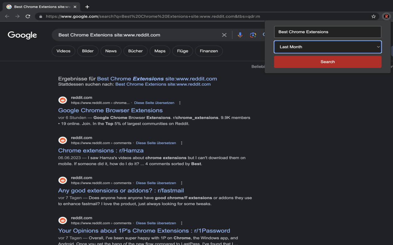 Easy Reddit Search chrome谷歌浏览器插件_扩展第2张截图