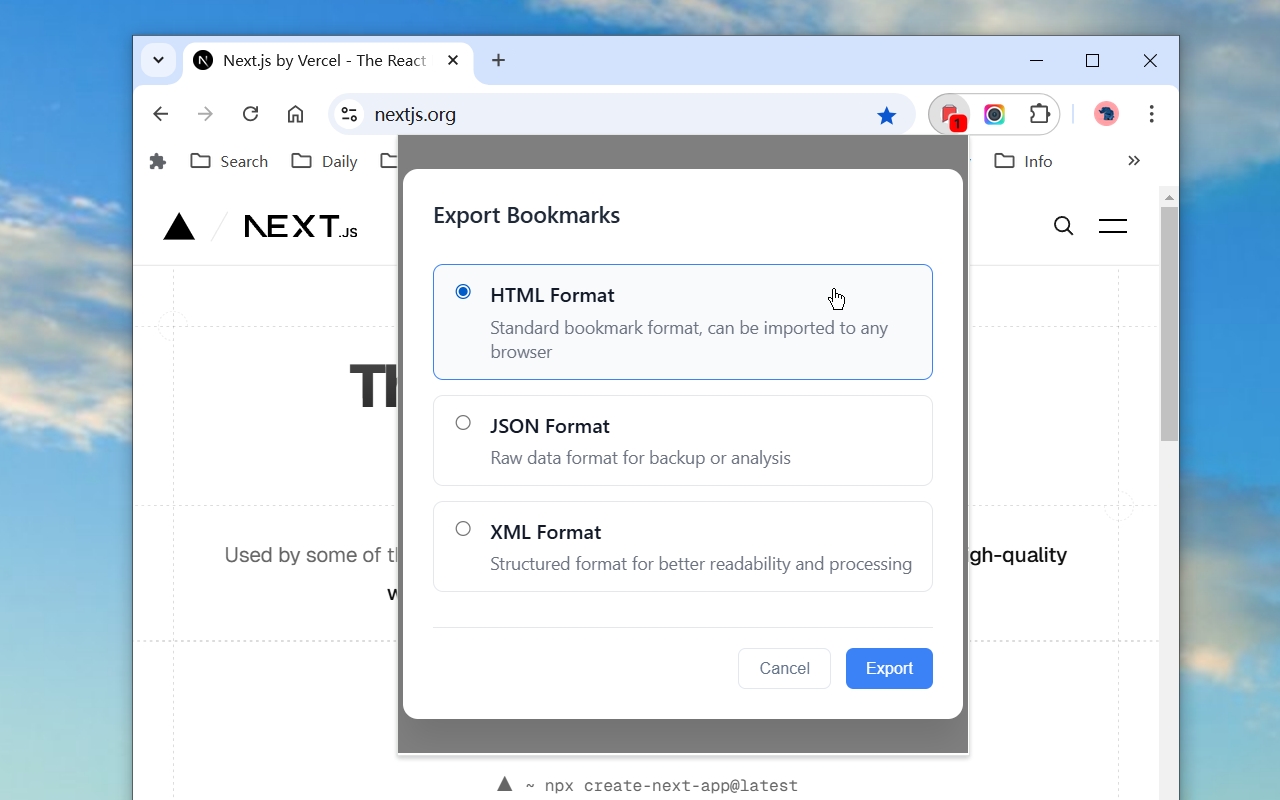 Bookmark Remainder and Manager Pro chrome谷歌浏览器插件_扩展第4张截图