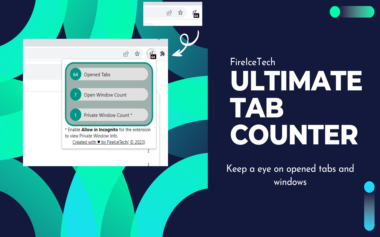 Ultimate Tab Counter chrome谷歌浏览器插件_扩展第1张截图