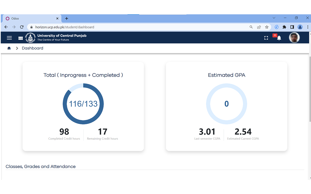 UCP Grade Calculate chrome谷歌浏览器插件_扩展第3张截图
