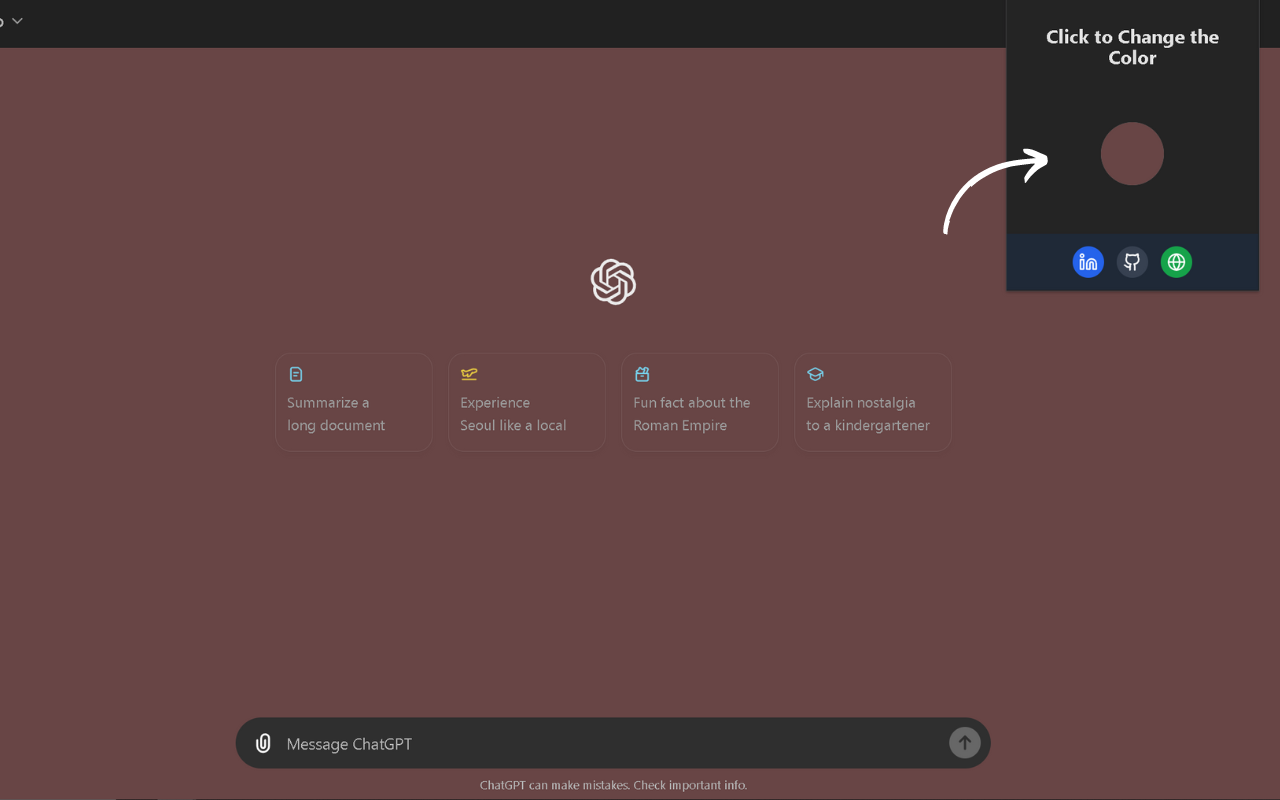 Change Background Color chrome谷歌浏览器插件_扩展第2张截图