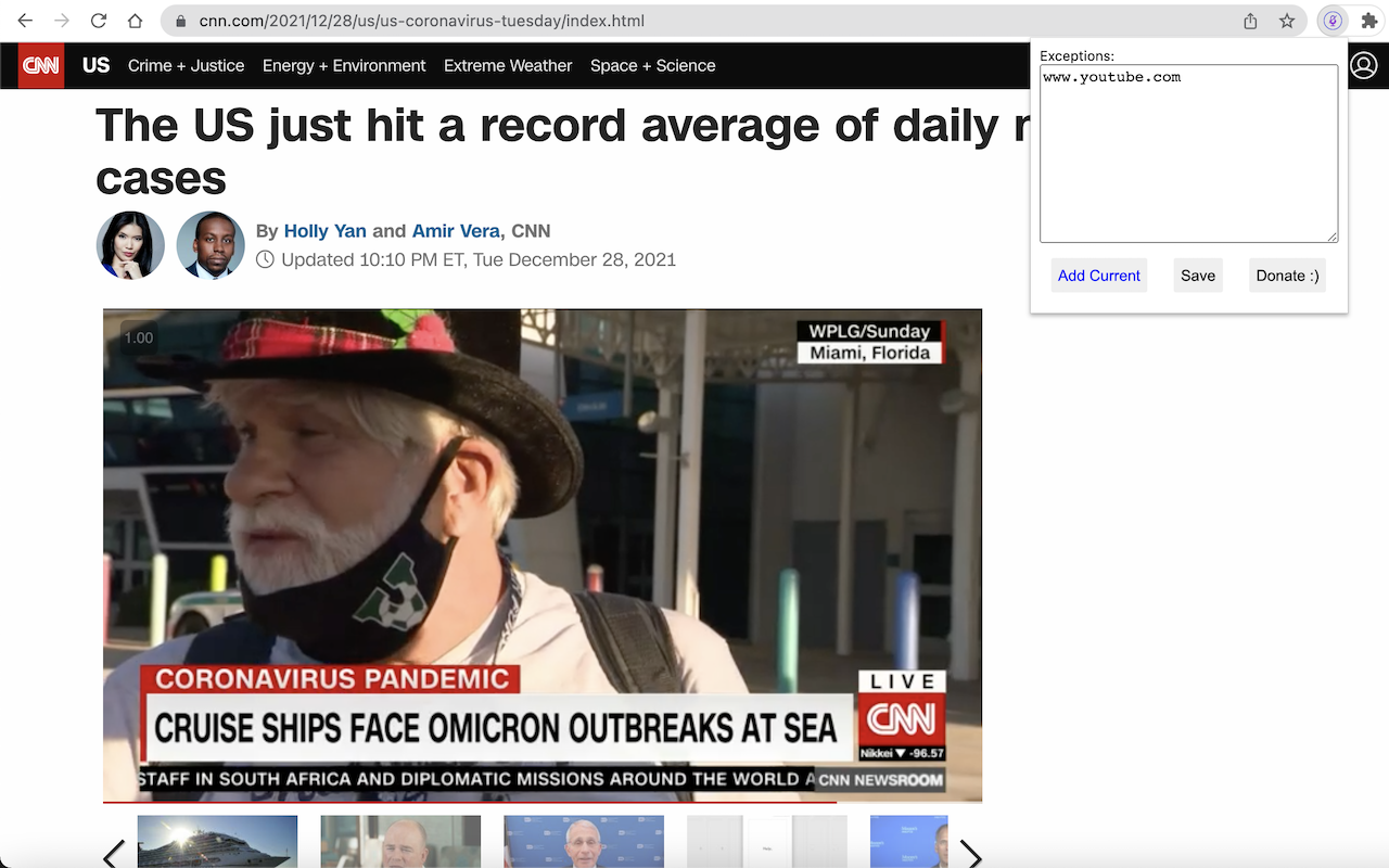 Mute Autoplay Videos chrome谷歌浏览器插件_扩展第1张截图