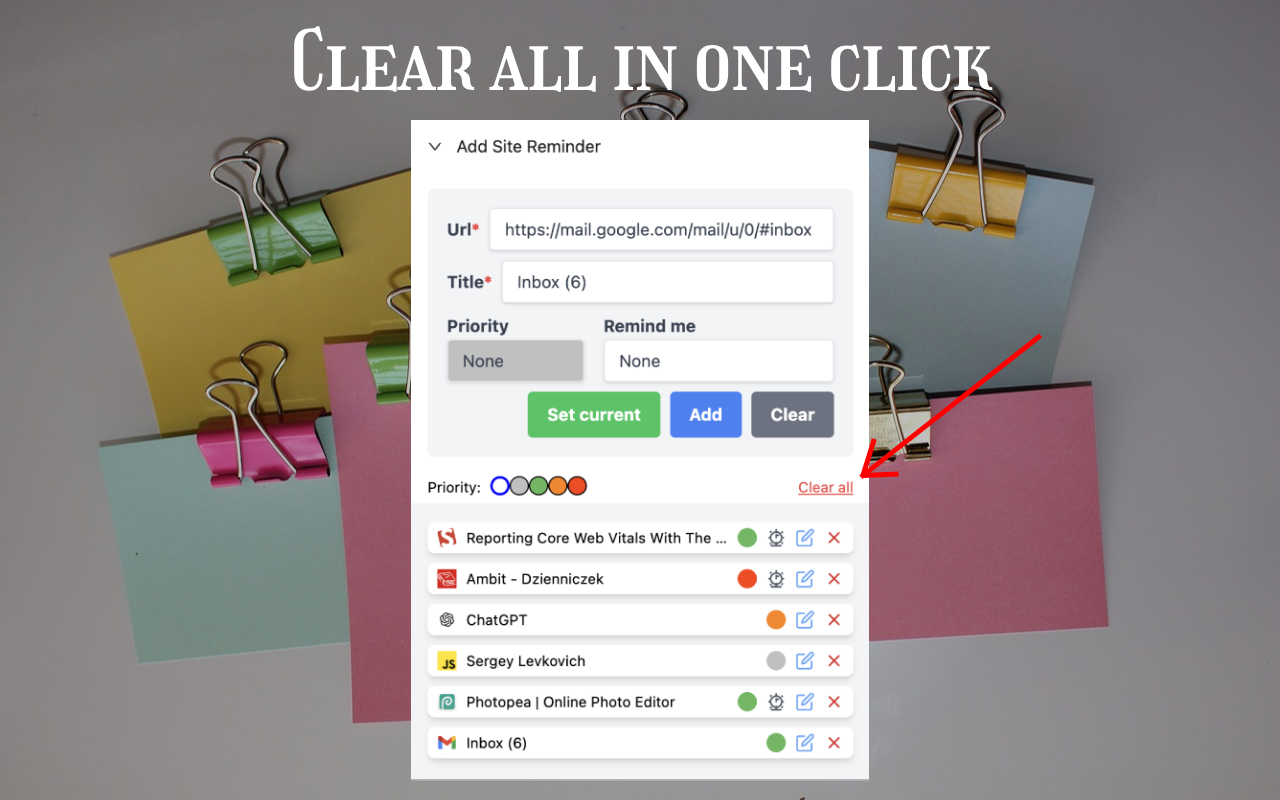 Reminder - 网络提醒 chrome谷歌浏览器插件_扩展第2张截图