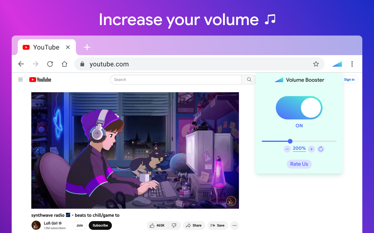 Audio Master mini chrome谷歌浏览器插件_扩展第1张截图