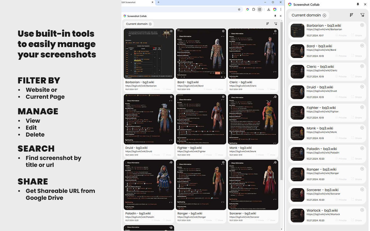 Screenshot Collab chrome谷歌浏览器插件_扩展第3张截图