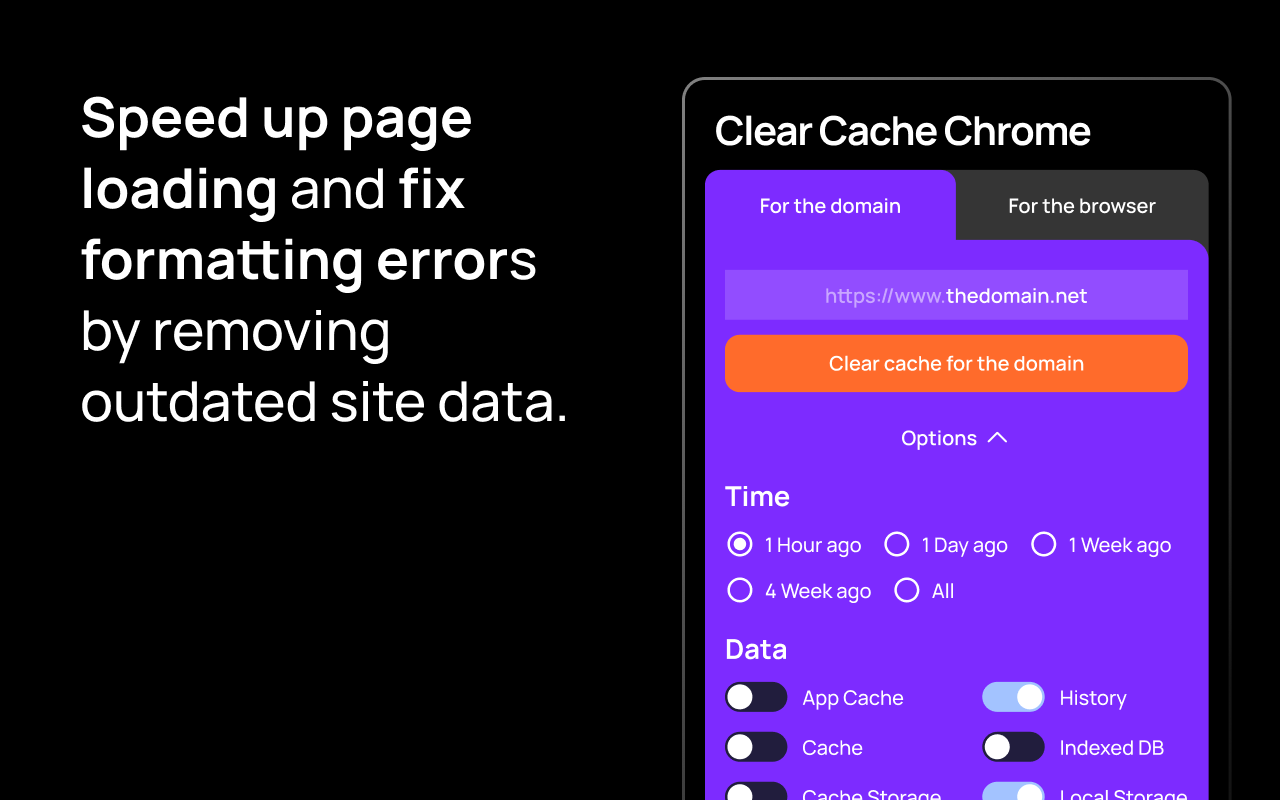 清除缓存 Chrome chrome谷歌浏览器插件_扩展第2张截图