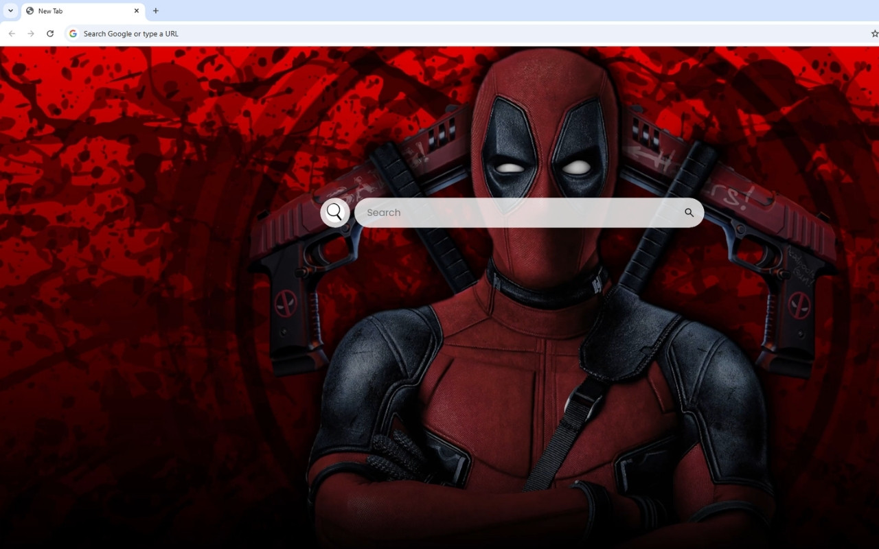 Deadpool Live Wallpaper chrome谷歌浏览器插件_扩展第2张截图