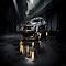 Black Dodge Challenger Hemi Widebody Live Wallpaper.
