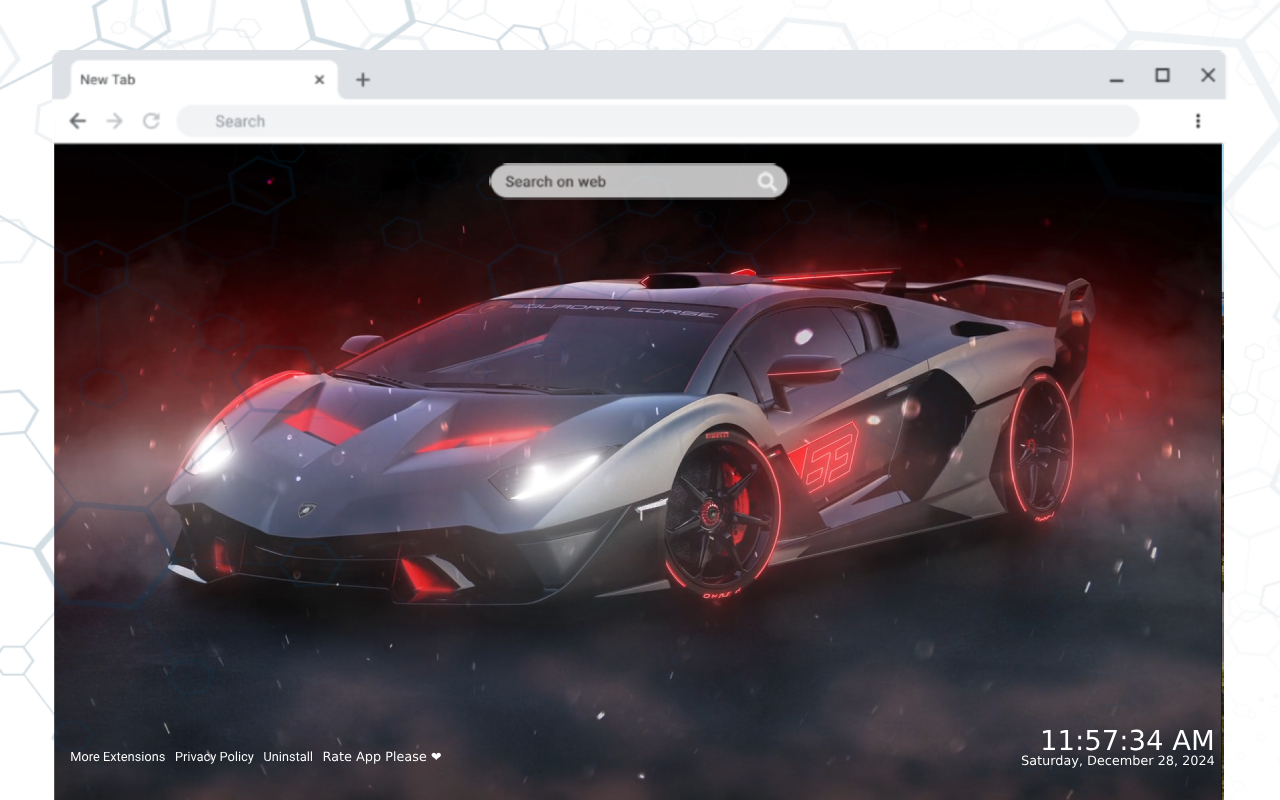 Lamborghini Live Wallpaper chrome谷歌浏览器插件_扩展第1张截图