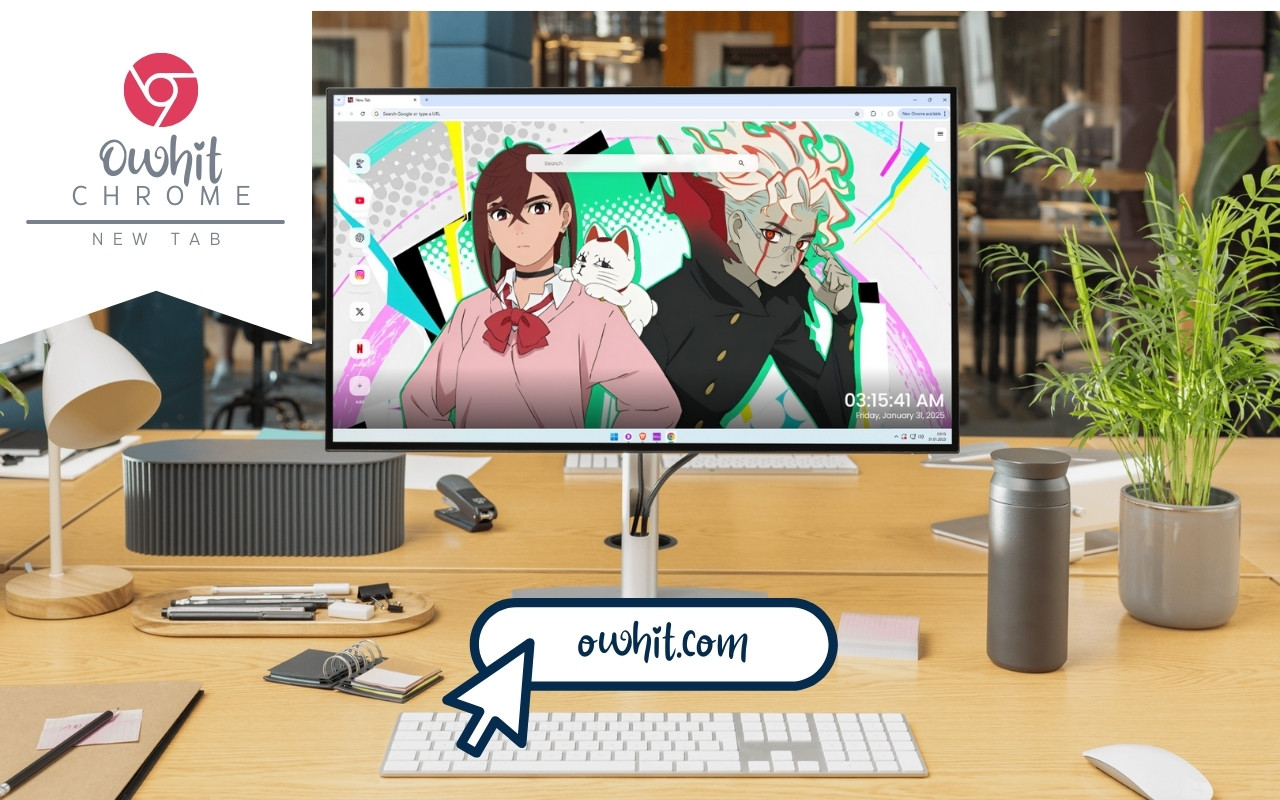 Dandadan Wallpaper chrome谷歌浏览器插件_扩展第1张截图