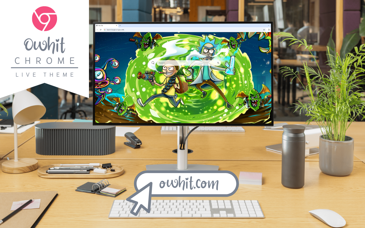 Rick and Morty Live Wallpaper chrome谷歌浏览器插件_扩展第1张截图