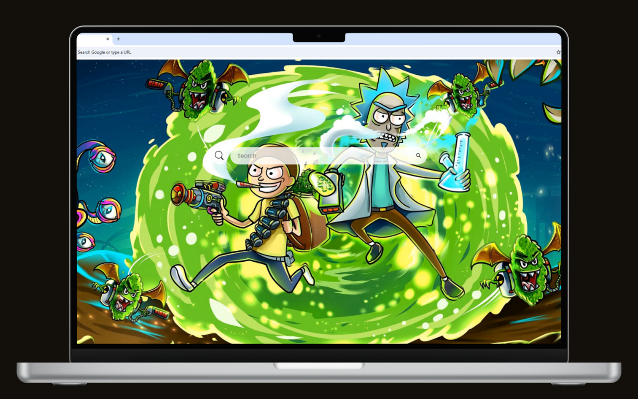 Rick and Morty Live Wallpaper chrome谷歌浏览器插件_扩展第2张截图