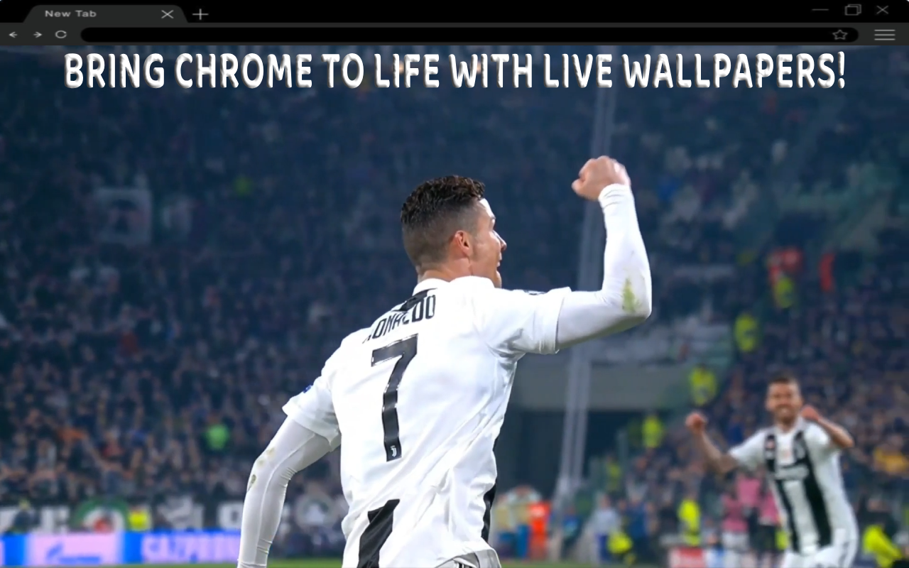 Cristiano Ronaldo Legendary Goal Celebration Live Wallpaper chrome谷歌浏览器插件_扩展第1张截图