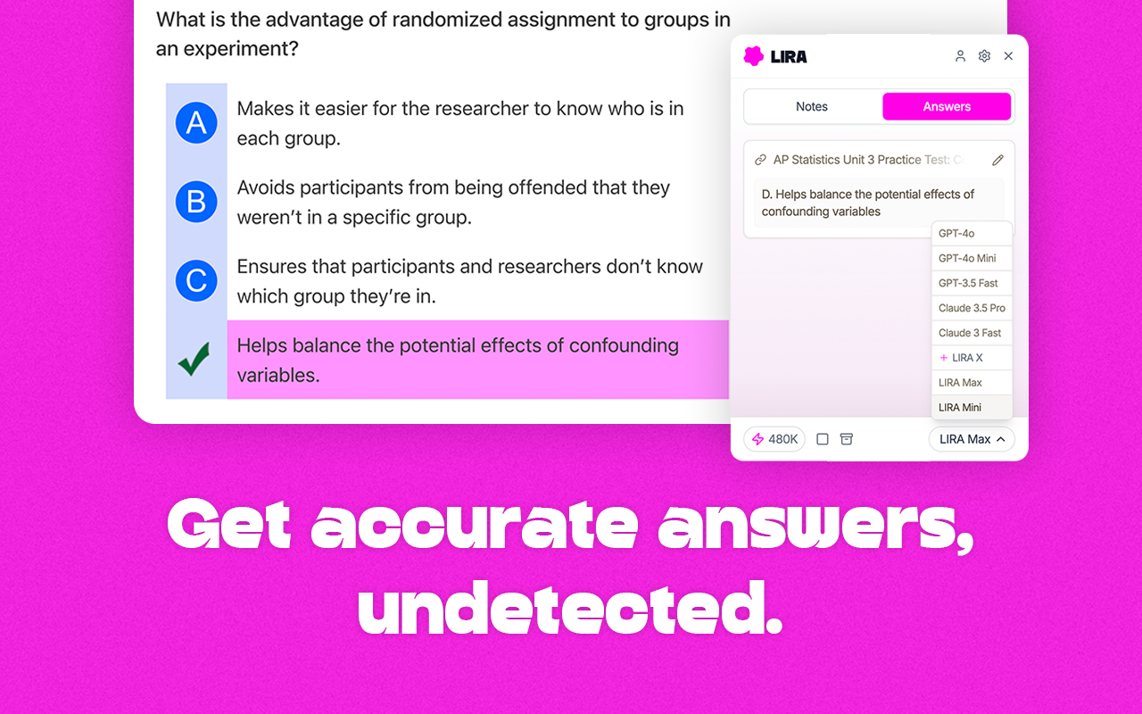 LIRA - Study Assistant chrome谷歌浏览器插件_扩展第2张截图