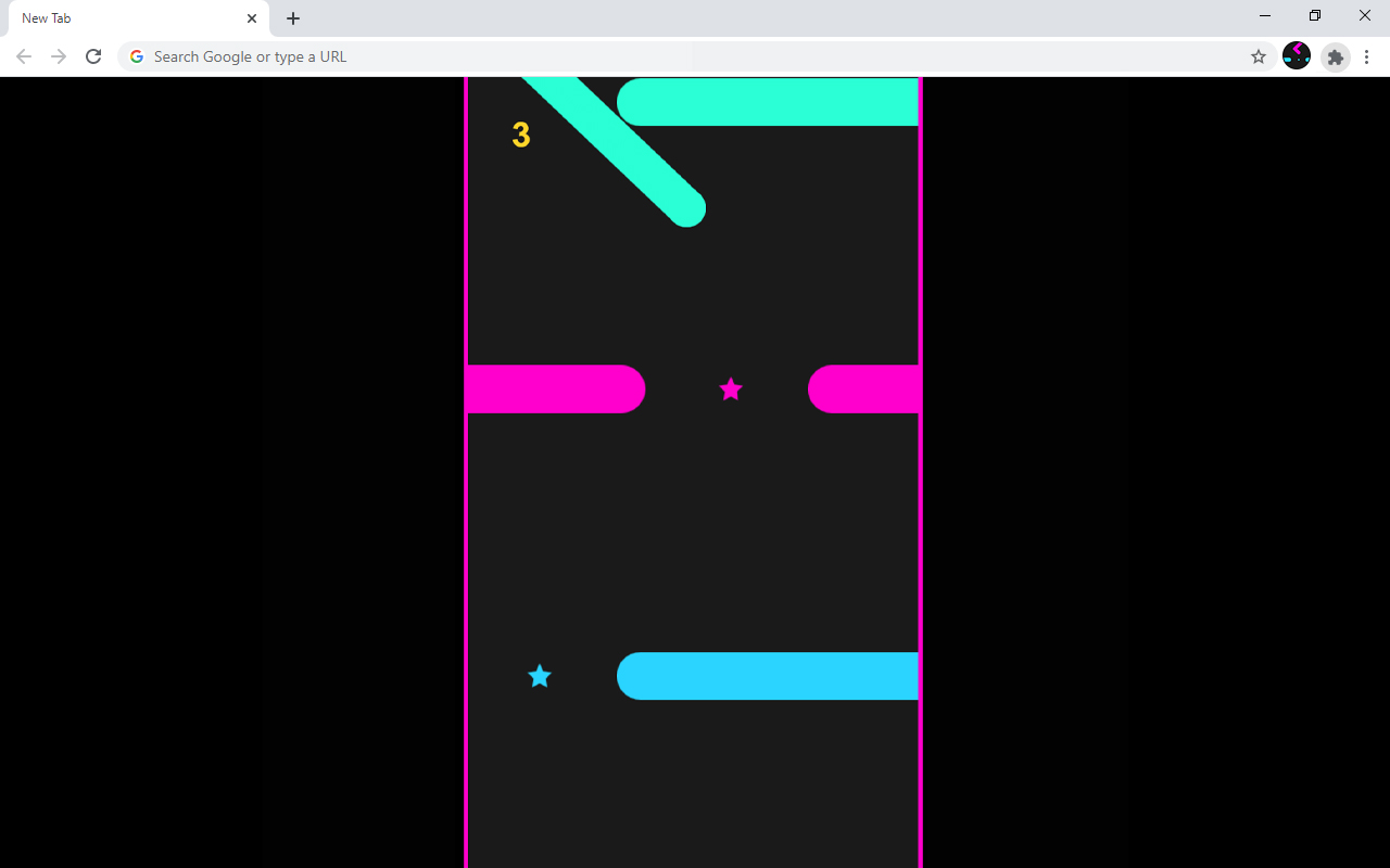 Zig Down Snake Game chrome谷歌浏览器插件_扩展第1张截图