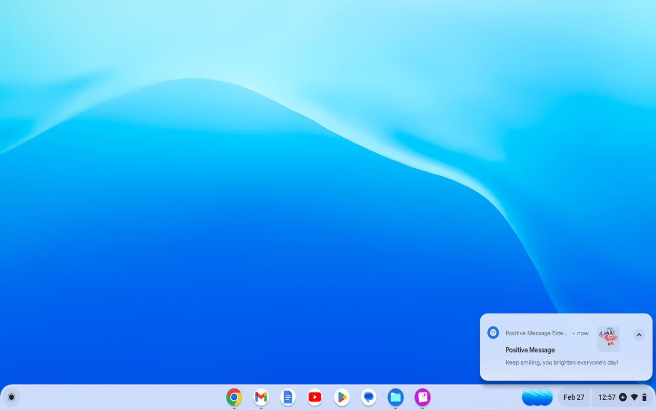 Positive Message Extension chrome谷歌浏览器插件_扩展第1张截图