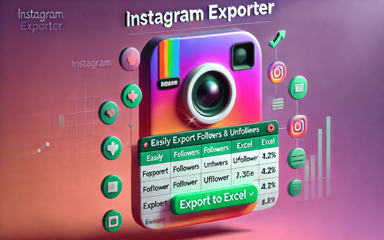 IG粉丝导出工具 : IG Follower Export Tool chrome谷歌浏览器插件_扩展第1张截图