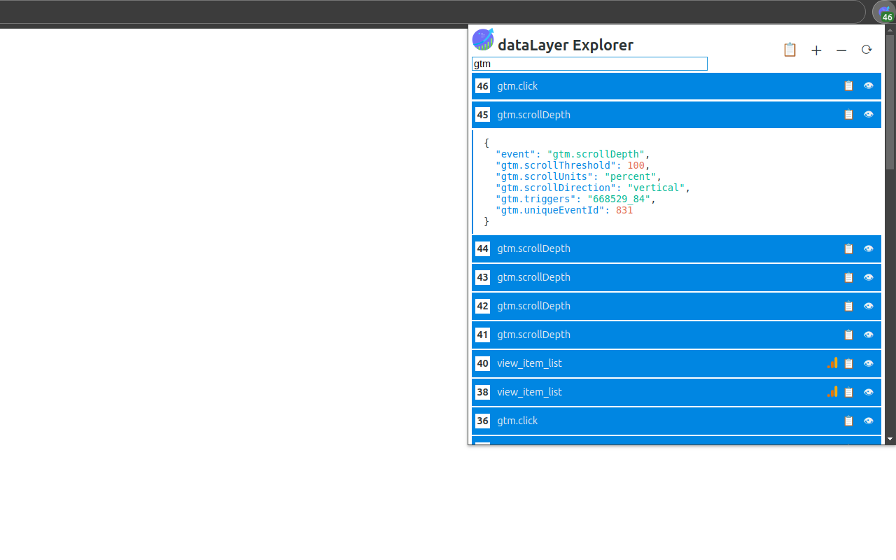 dataLayer Explorer chrome谷歌浏览器插件_扩展第1张截图