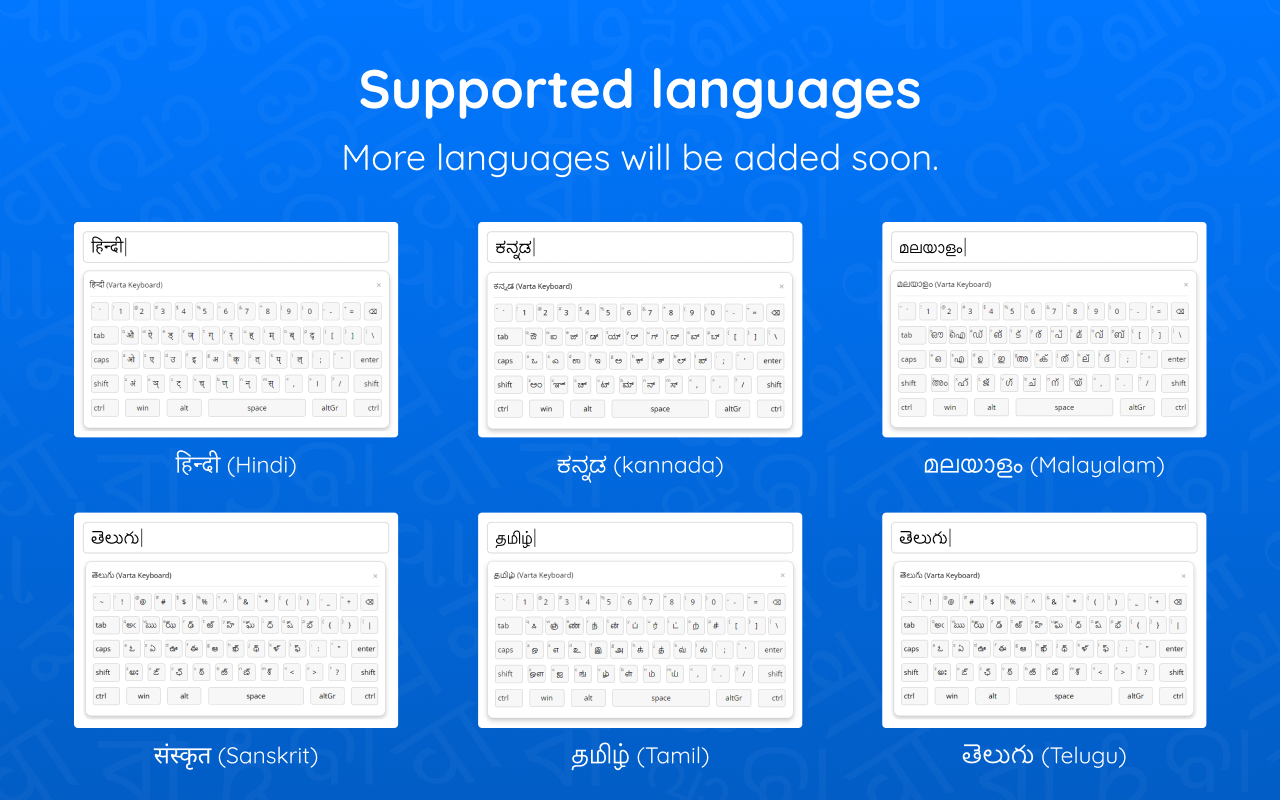 Varta Keyboard chrome谷歌浏览器插件_扩展第2张截图