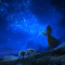 Anime Girl Milky Way Stars A Magical Live Wallpaper for Chrome
