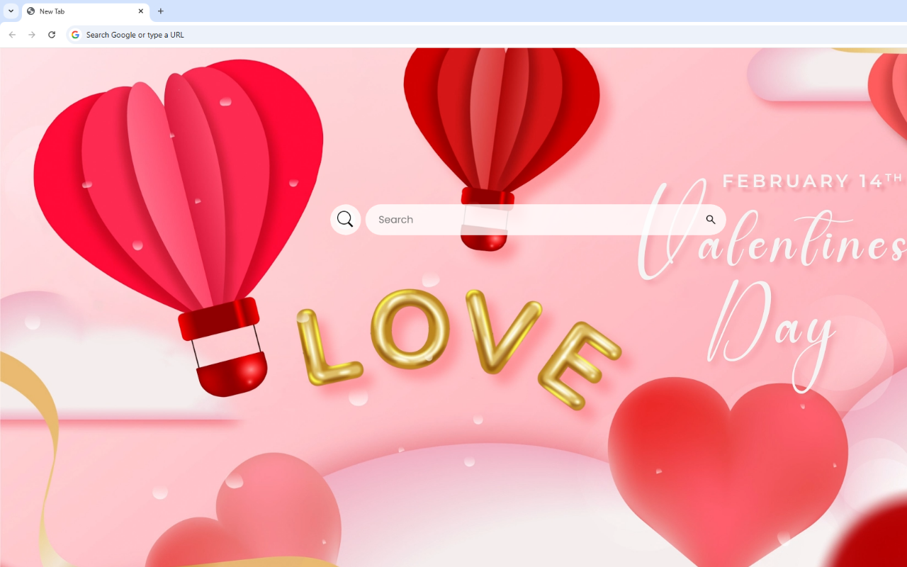 Valentines Day Live Wallpaper chrome谷歌浏览器插件_扩展第4张截图