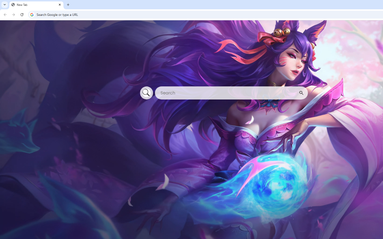 League of Legends Ahri Live Wallpaper chrome谷歌浏览器插件_扩展第5张截图