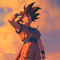 Goku Falling Stars - Dragon Ball New Tab Extension LOGO 图标