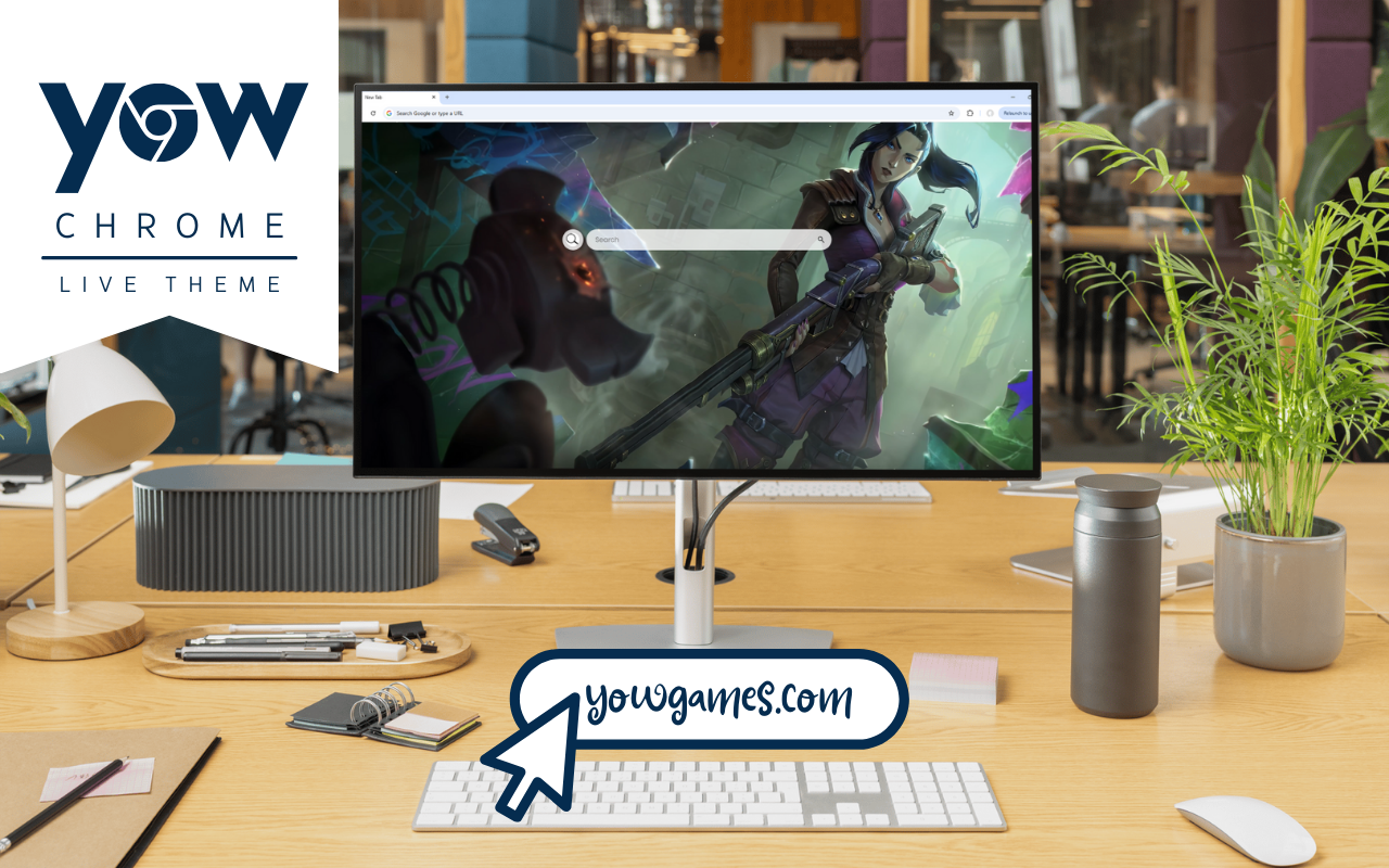 Caitlyn Arcane Live Wallpaper chrome谷歌浏览器插件_扩展第2张截图