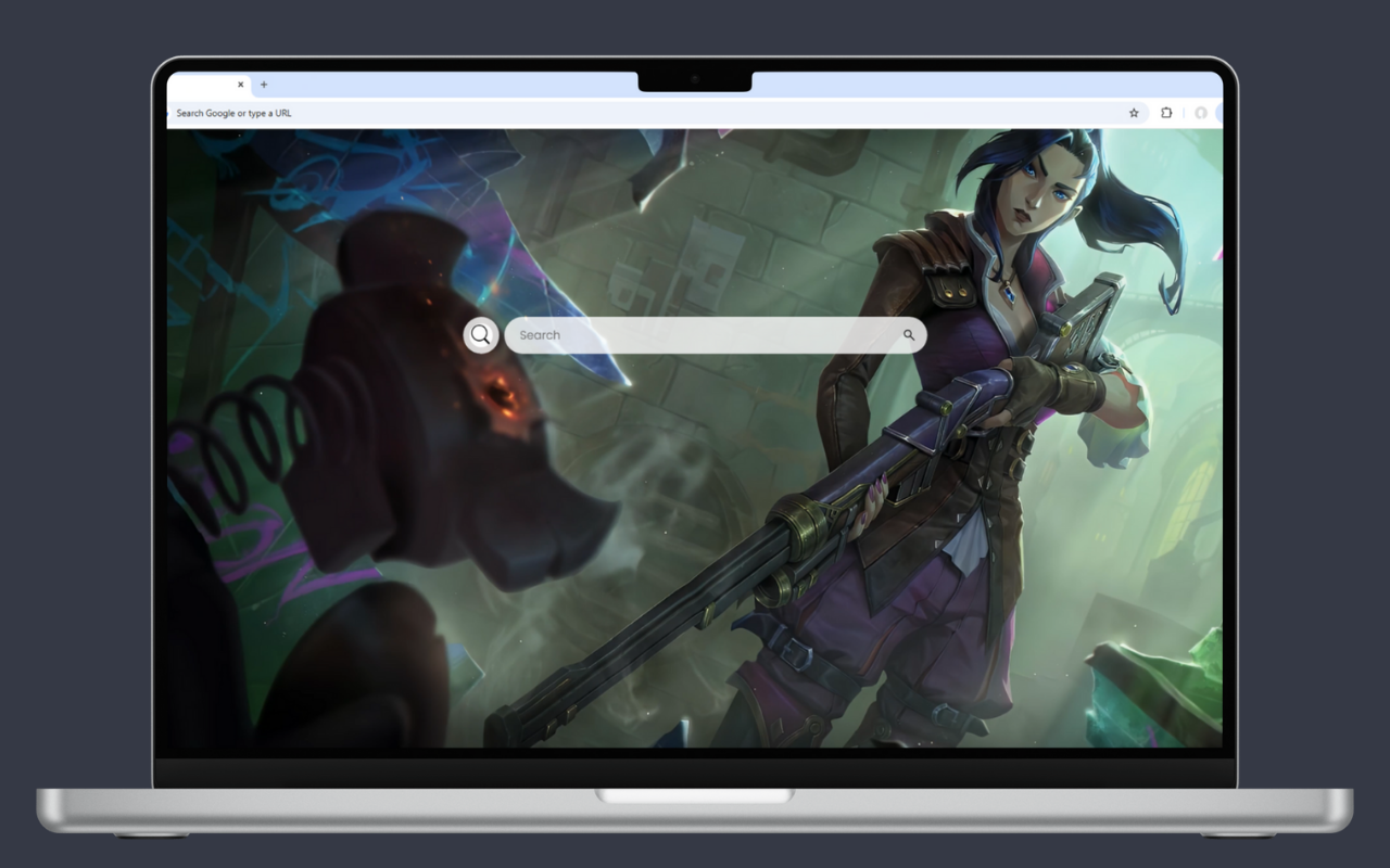Caitlyn Arcane Live Wallpaper chrome谷歌浏览器插件_扩展第4张截图