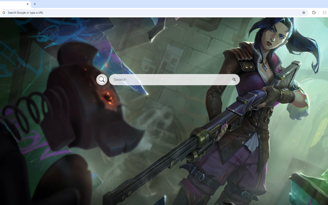 Caitlyn Arcane Live Wallpaper chrome谷歌浏览器插件_扩展第5张截图