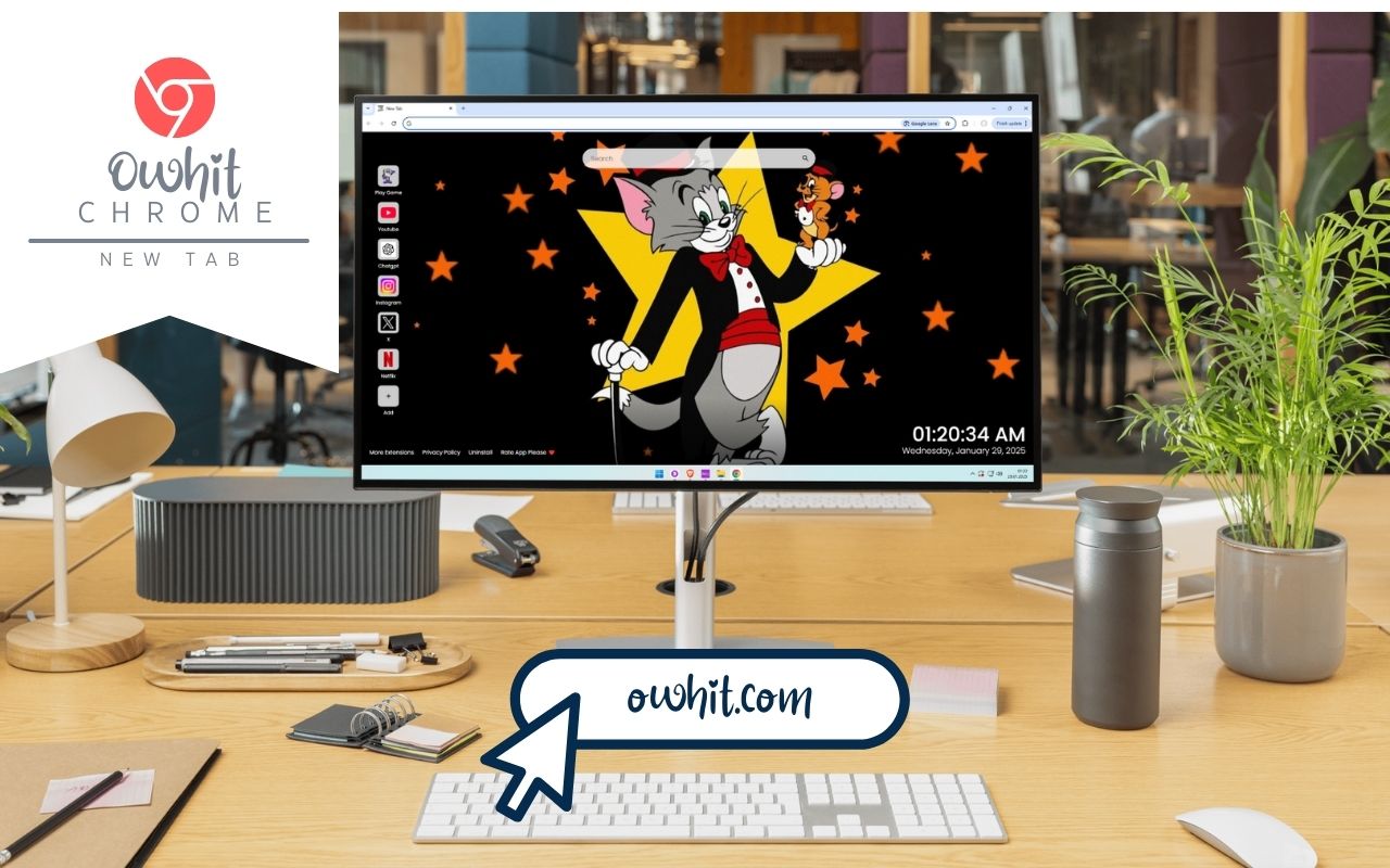 Tom and Jerry Wallpaper chrome谷歌浏览器插件_扩展第5张截图