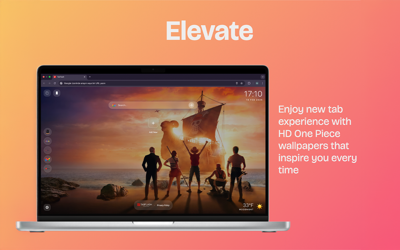 海贼王壁纸 - one piece cool wallpaper chrome谷歌浏览器插件_扩展第1张截图