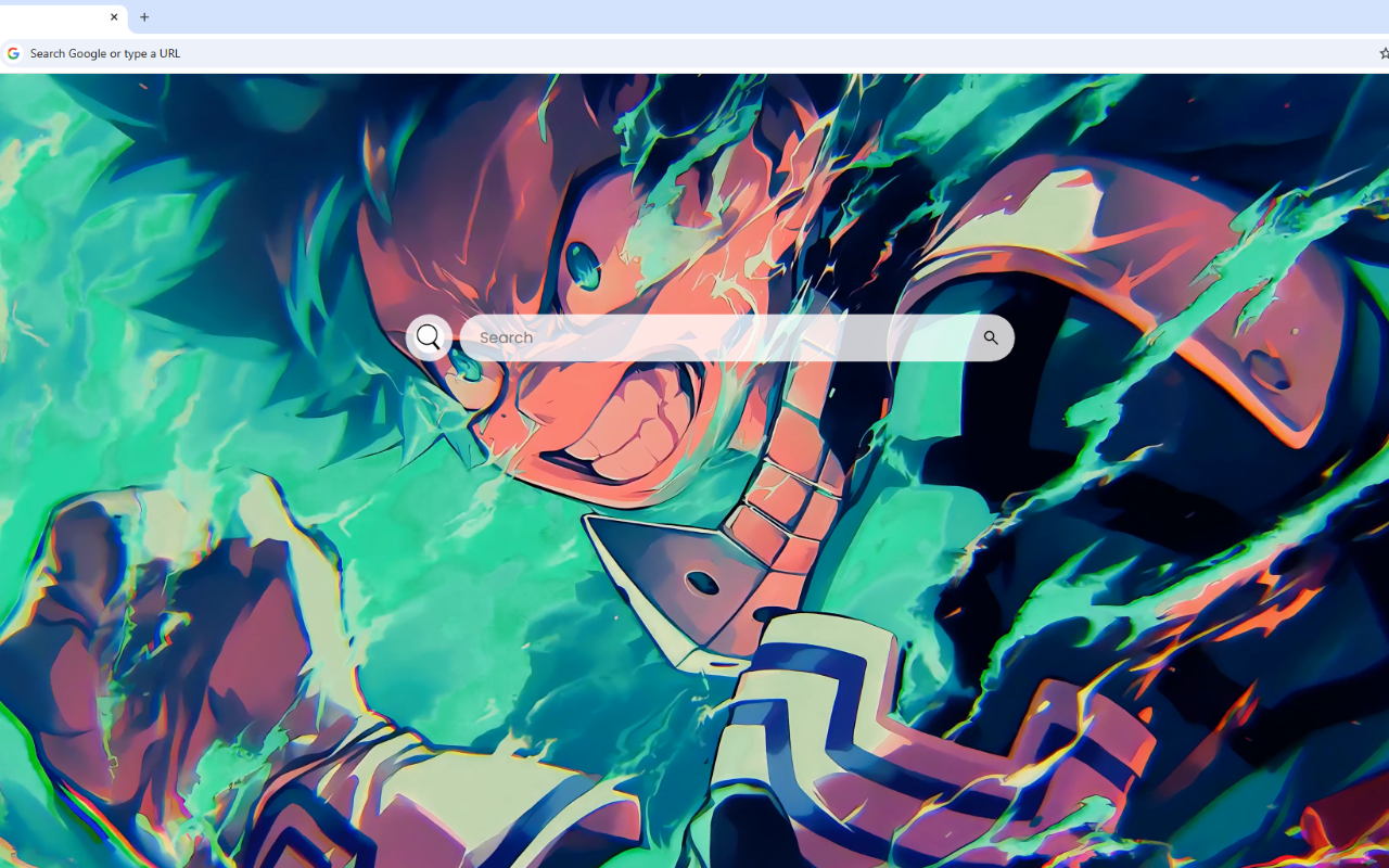 Deku (Izuku Midoriya) Live Wallpaper chrome谷歌浏览器插件_扩展第2张截图