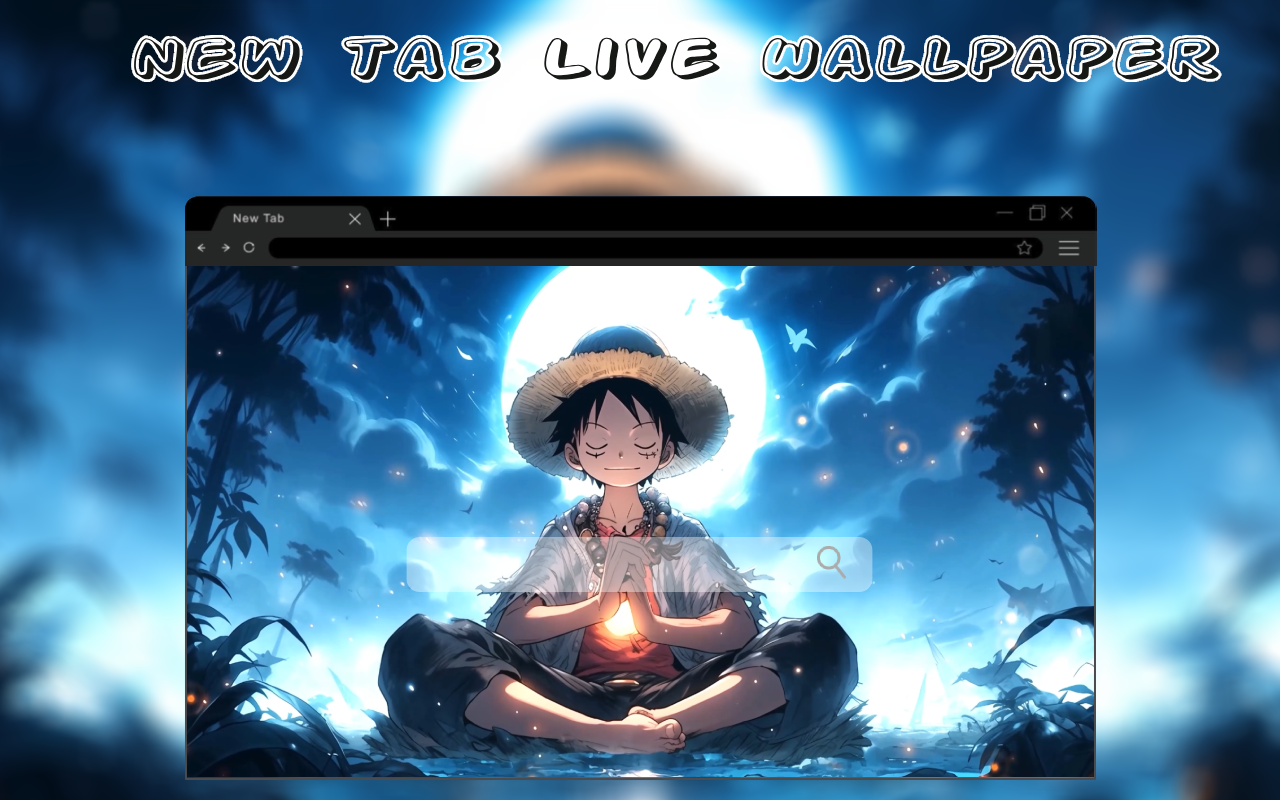 Luffy Moonlight Meditation Live Wallpaper chrome谷歌浏览器插件_扩展第1张截图
