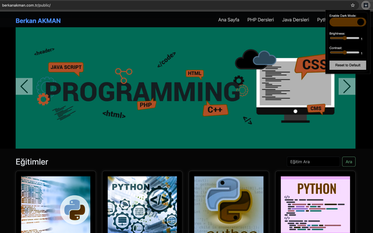 Dark/Light Mode Switcher chrome谷歌浏览器插件_扩展第1张截图