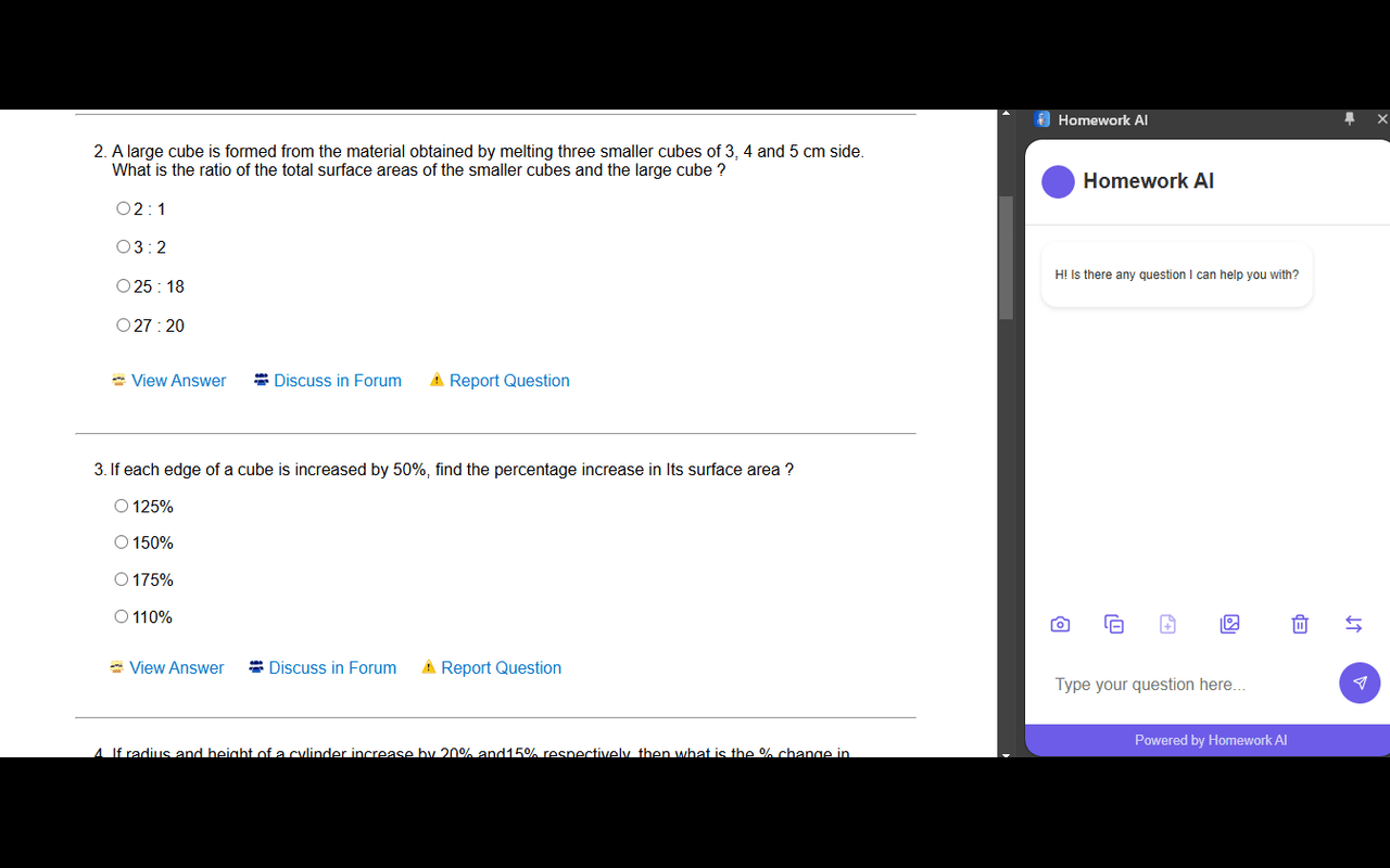 Homework AI chrome谷歌浏览器插件_扩展第4张截图