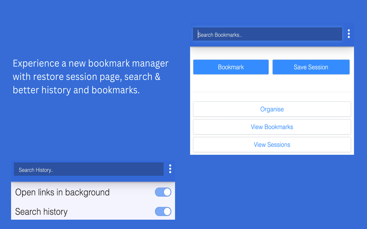 Bookmark Manager chrome谷歌浏览器插件_扩展第2张截图