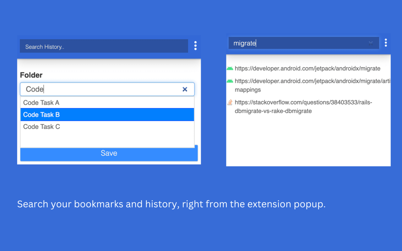 Bookmark Manager chrome谷歌浏览器插件_扩展第5张截图
