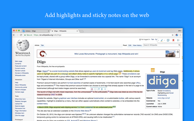 Diigo Web Collector - Capture and Annotate chrome谷歌浏览器插件_扩展第3张截图
