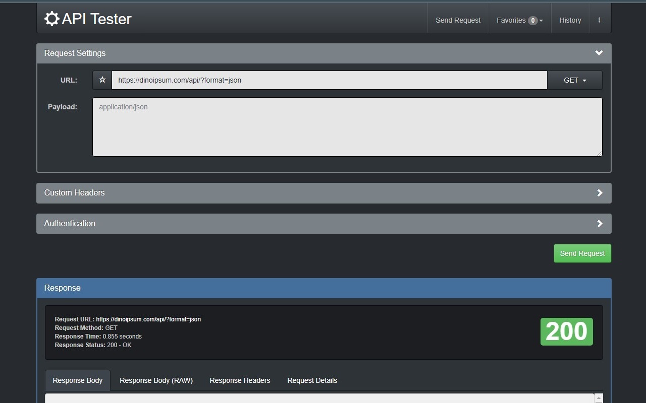 API Tester - REST API Tester Client FREE chrome谷歌浏览器插件_扩展第2张截图