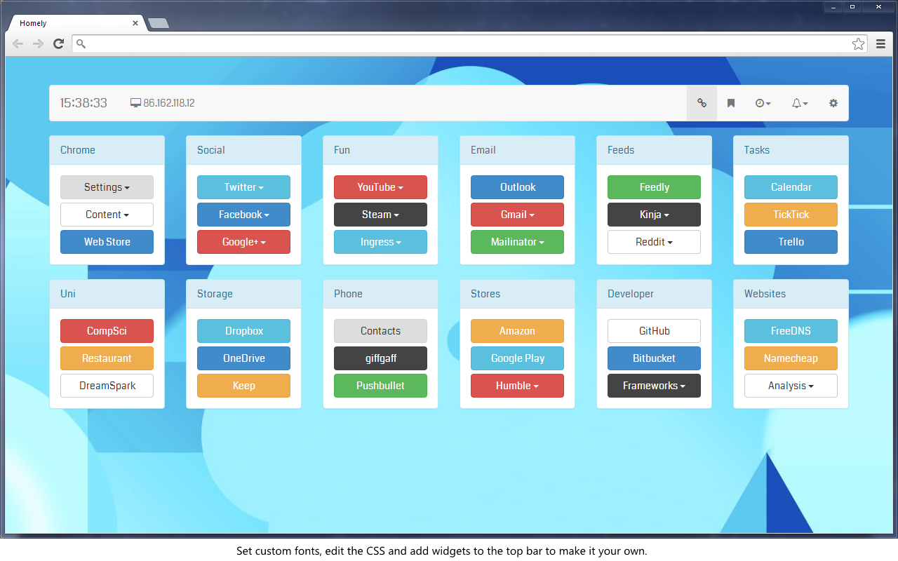 Homely chrome谷歌浏览器插件_扩展第1张截图
