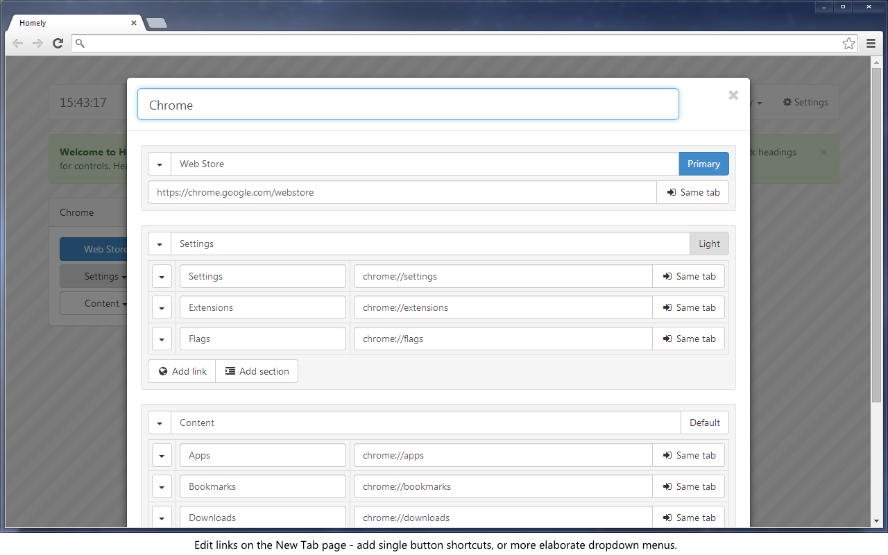 Homely chrome谷歌浏览器插件_扩展第2张截图