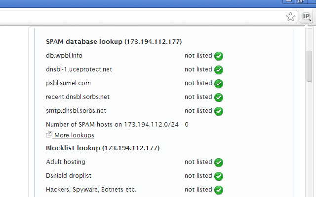 IP Address and Domain Information chrome谷歌浏览器插件_扩展第4张截图