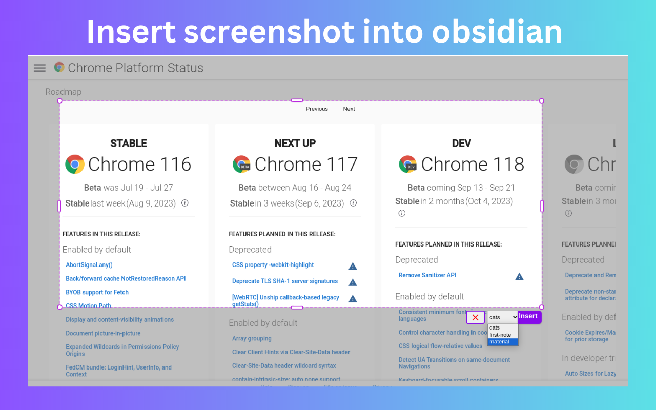 markClipper - 黑曜石网络剪辑器 chrome谷歌浏览器插件_扩展第5张截图