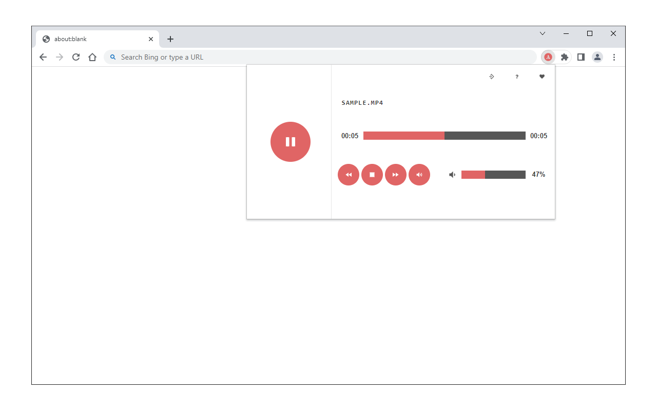 Remote Player for VLC™ chrome谷歌浏览器插件_扩展第2张截图
