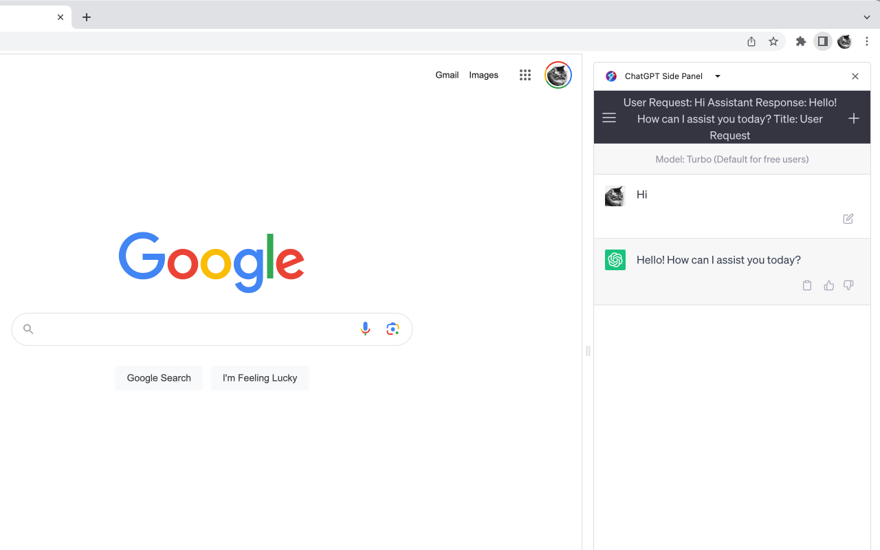 ChatGPT Side Panel chrome谷歌浏览器插件_扩展第1张截图